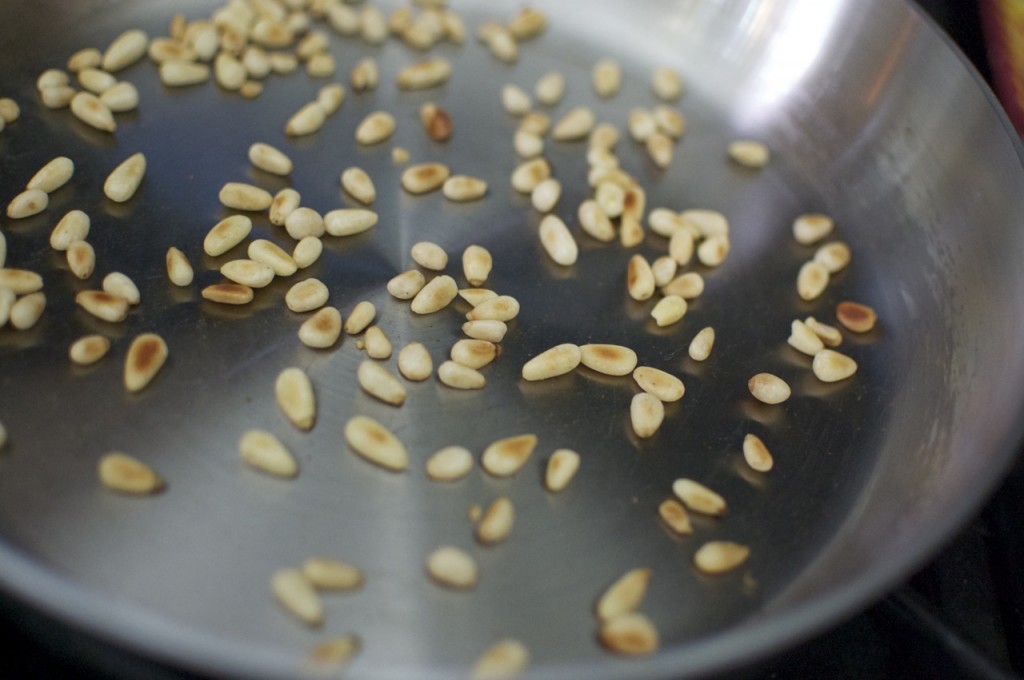 toasted pinenuts