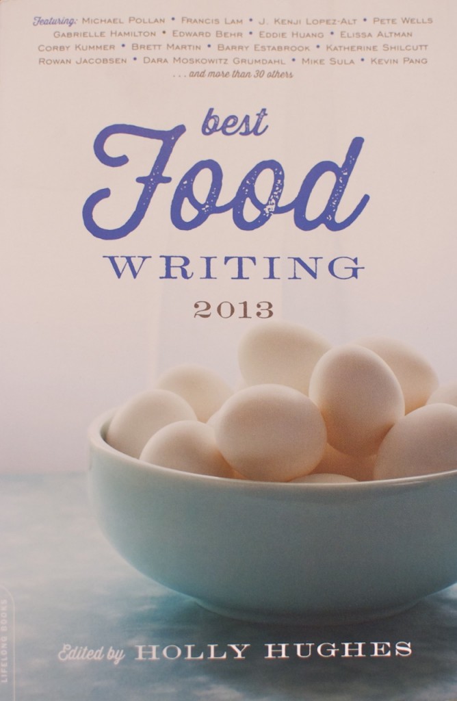 food writing book