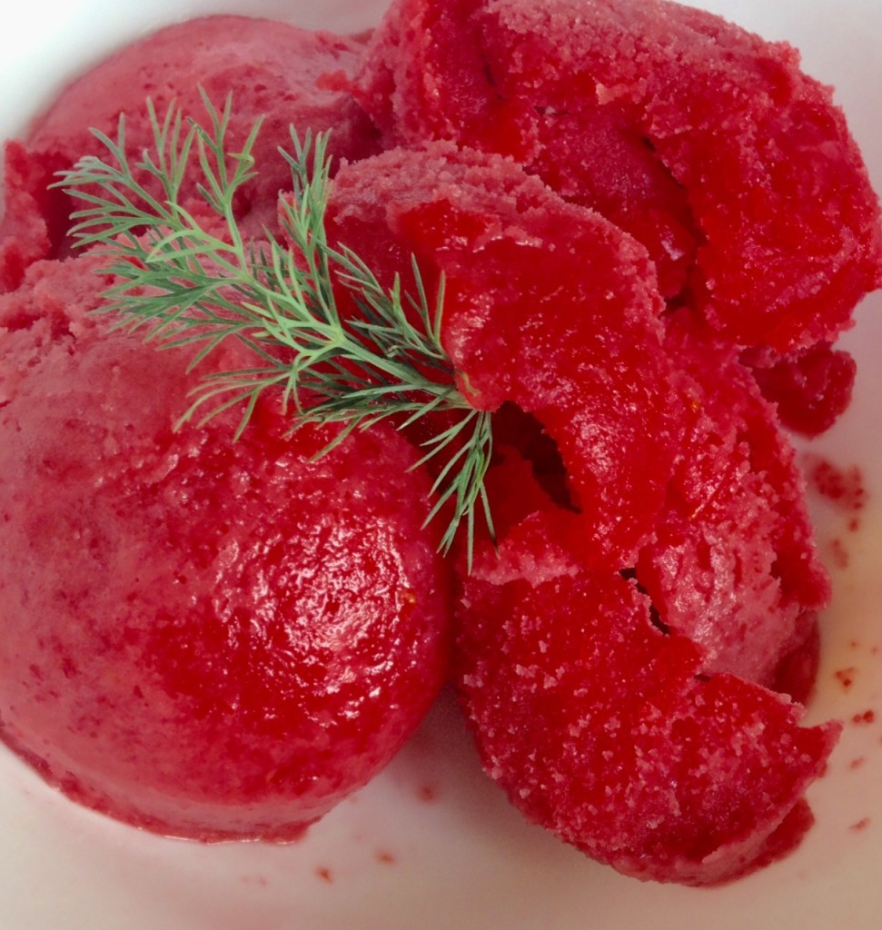 borscht sorbet