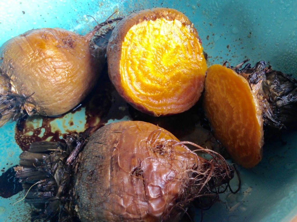 roasted gold beets